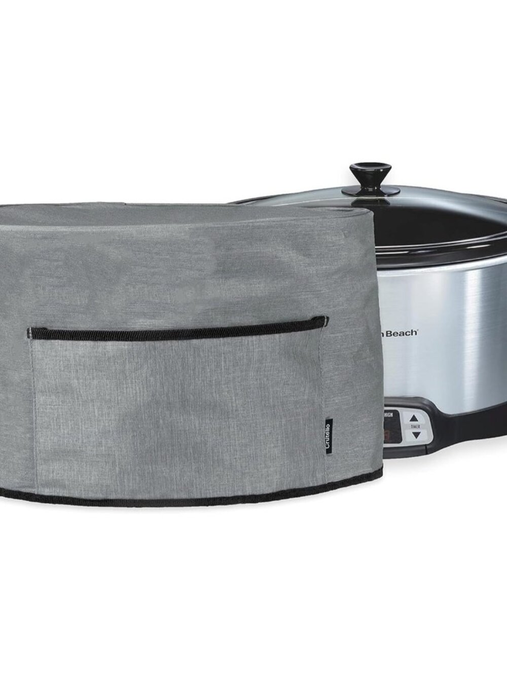 Slow Cooker Cover with Storage Pockets, 6, 7 or 8 Quart, Fits